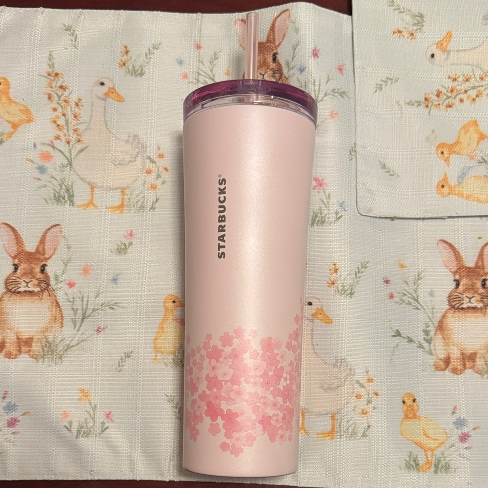 Starbucks Cherry Blossom Pink Tumbler